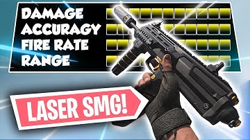 THE LASER SMG!! The Best MP7 Class Setup Warzone!