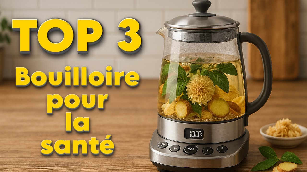TOP 3 : Meilleure Bouilloire pour la Santé 2025