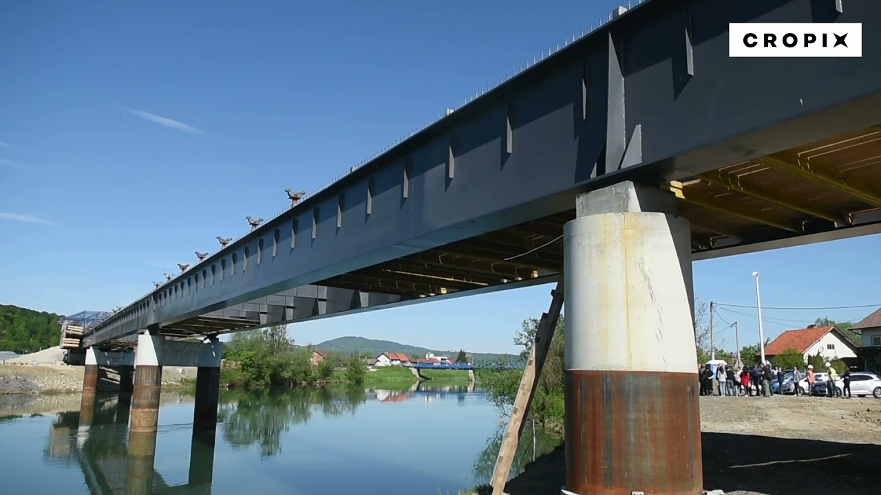 Ministar Oleg Butković obišao je gradilište na mostu u Gornjem Pokupju