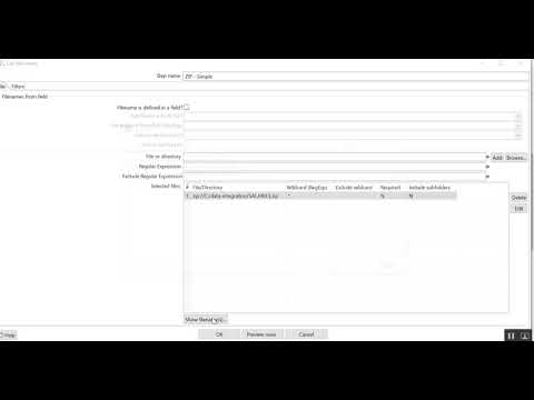 get filenames present inside the zipped file