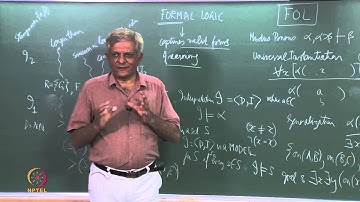 Mod-01 Lec-46 Reasoning in FOL
