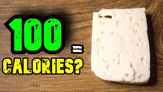 What 100 Calories of Cheese Looks Like