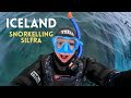 Swimming Between The Tectonic Plates - Silfra Snorkelling | Iceland in Winter Things To Do