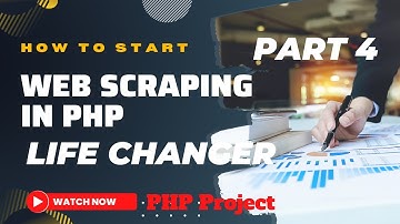 Fiverr Web Scraping PHP Project Tutorial | get website links PHP project in Urdu and Hindi part 4