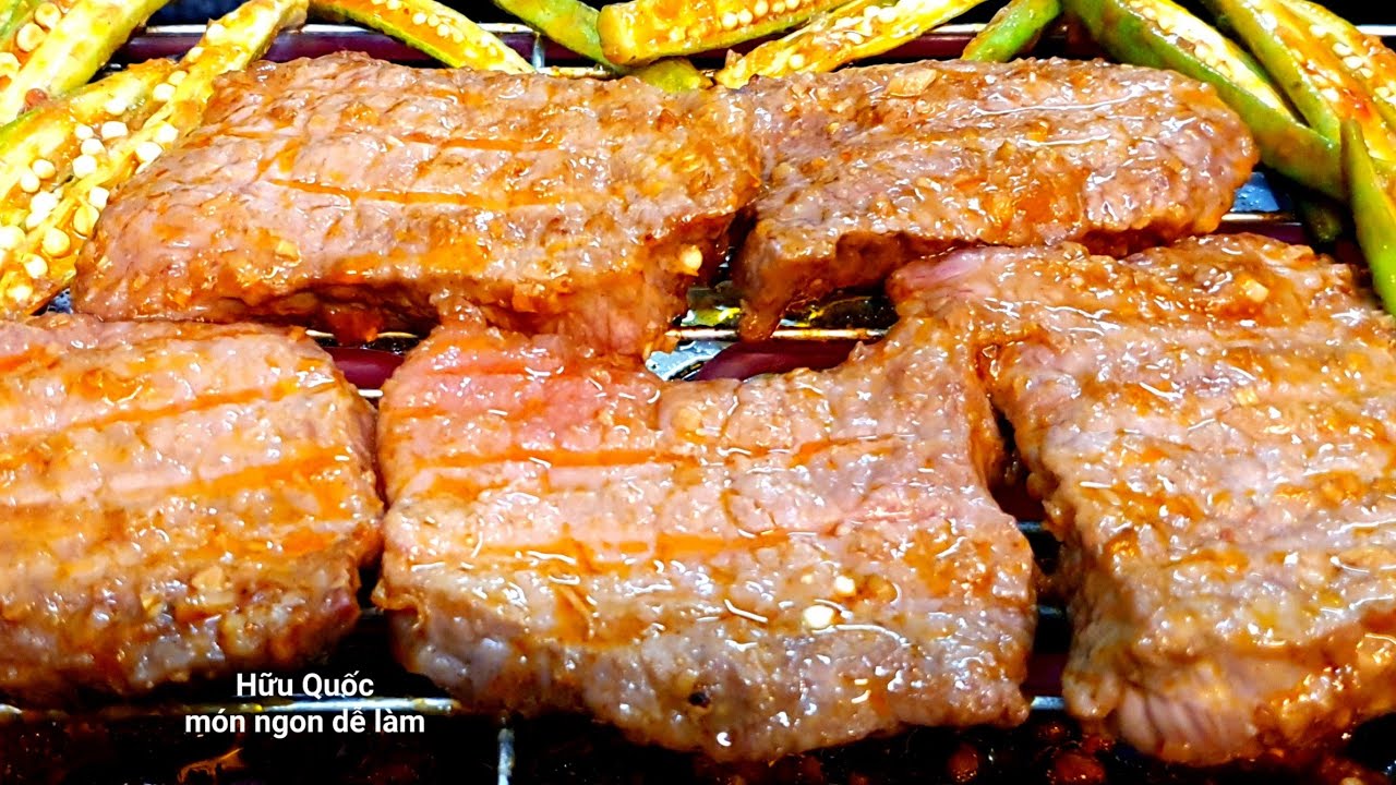 Bò nướng sa tế