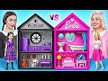 We Build Amazing Doll House Wednesday Vs Barbie Challenge Funny Moments By Multi DO Girls