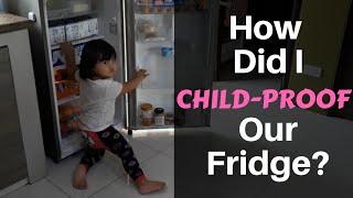 How to Install a Fridge Lock in Childproofing - 2008-07-12 