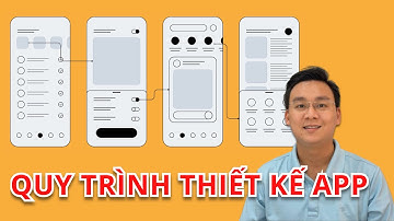 Hướng dẫn quy trình thiết kế app