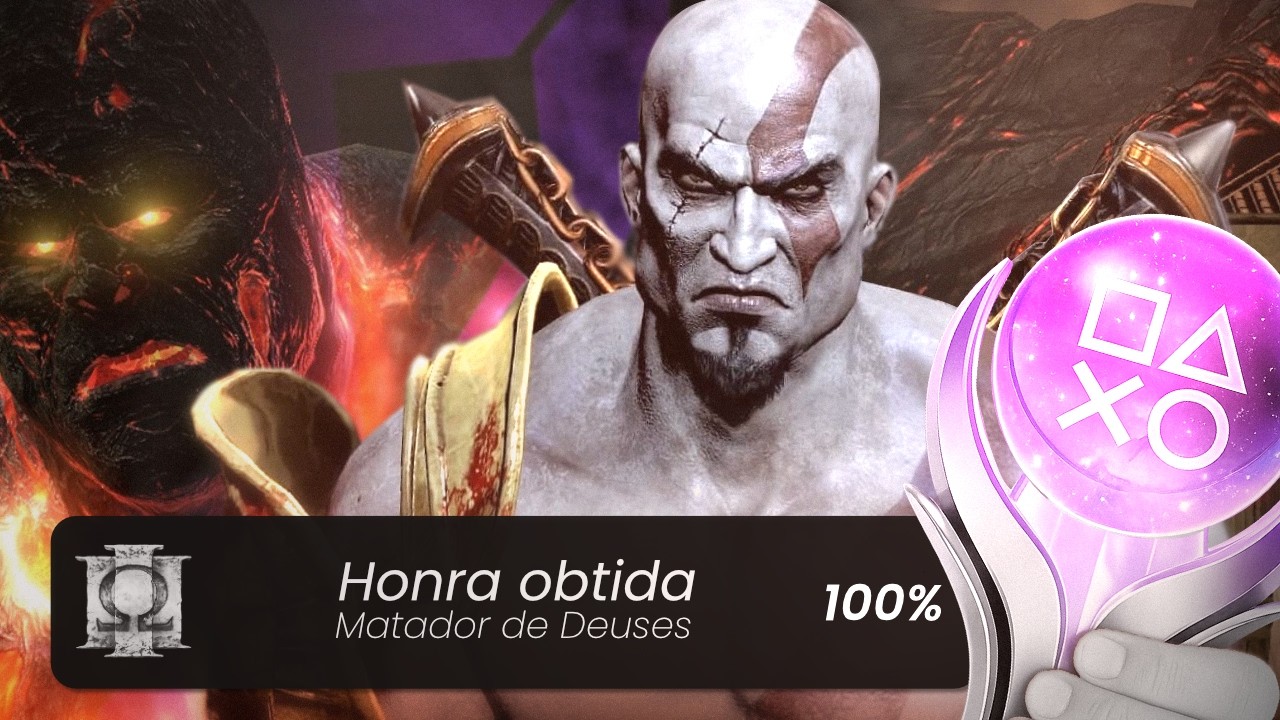A PLATINA DE GOD OF WAR 3 É PURA BRUTALIDADE