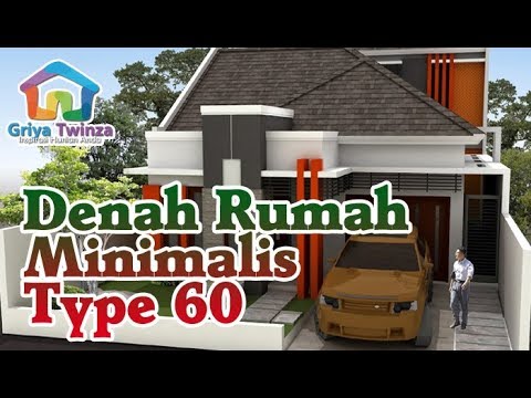 Kumpulan Denah Desain Rumah Minimalis Type 60  YouTube