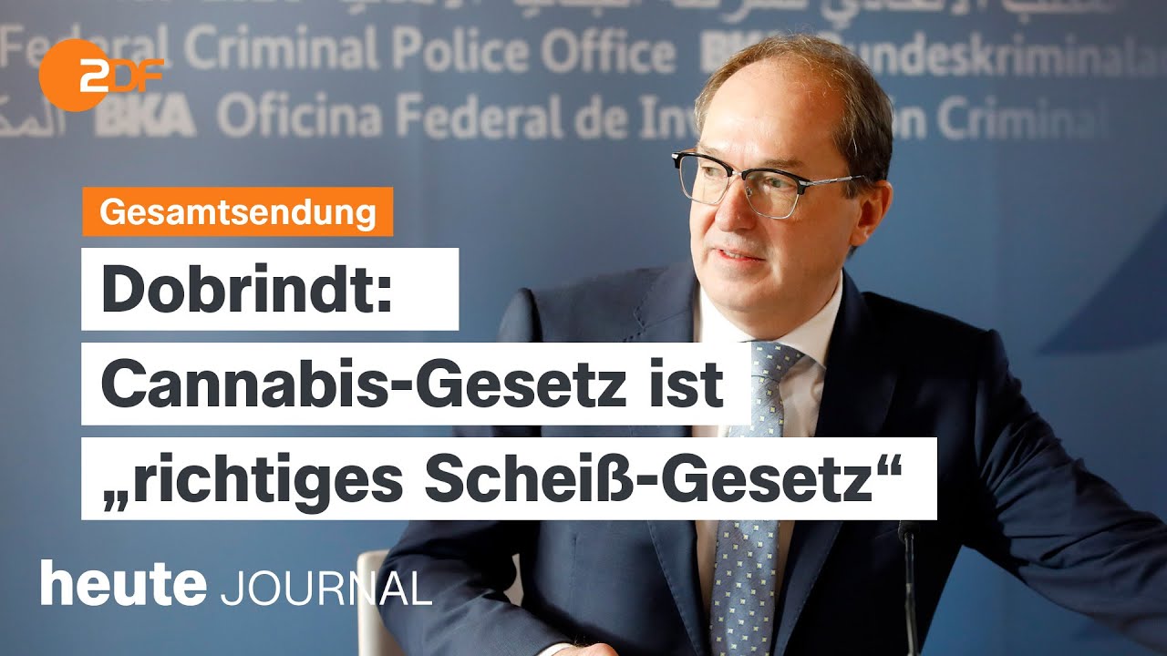 heute journal vom 24.10.2025 Drogen-Lagebericht, Chinas Fünfjahresplan, Vogelgrippe breitet sich aus