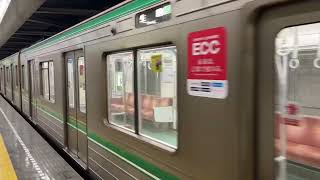 Osaka Metro 中央線24系愛車2編成コスモスクエア止まり発車シーン