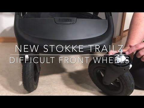 stokke trailz front wheel problem