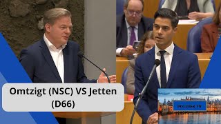 Omtzigt (NSC) pakt Jetten (D66) aan: 