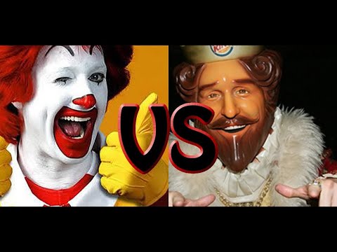Ronald McDonald vs The Burger King Epic Rap Battles