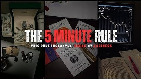 The 5-Minute Rule That Changed My Life | Beat Procrastination & Boost Productivity