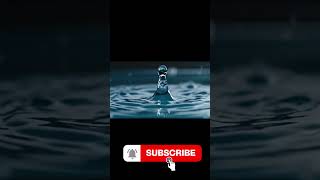 Perfect Water Drop 💧 (Slow Motion Magic!)