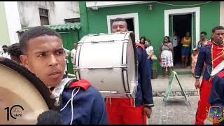 A BANDA BAMCEC ABRINDO AS ATIVIDADES DA FEIRA LITERÁRIA DE CACHOEIRA BAHIA — 2022