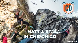 Matt And Staša Gejo Session 7C's In Chironico | Climbing Daily Ep.1835