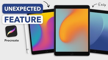 Use this tool make awesome gradients in Procreate: super easy! (2022)