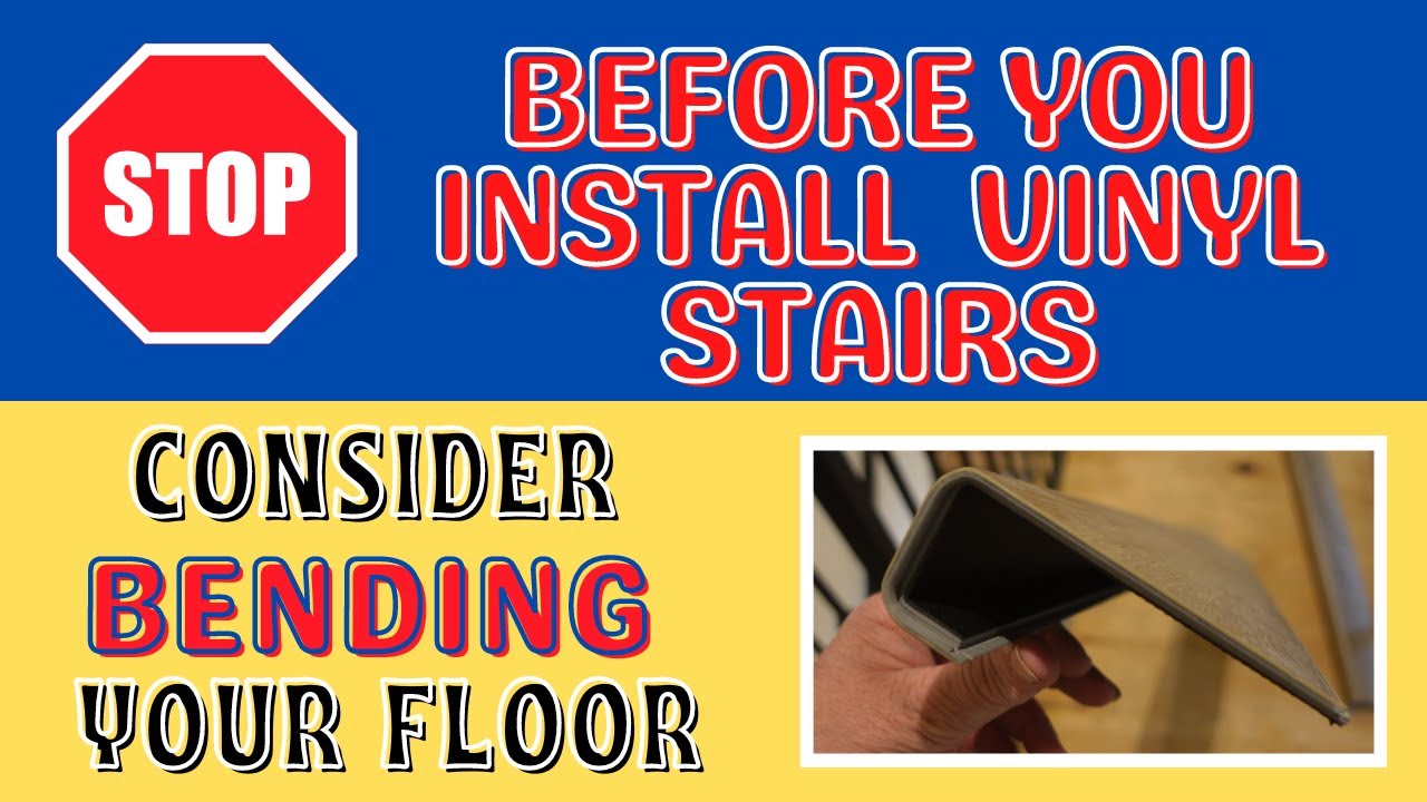 VINYL FLOORING STAIRNOSE INSTALLATION & WHAT DIRECTION TO INSTALL VINYL