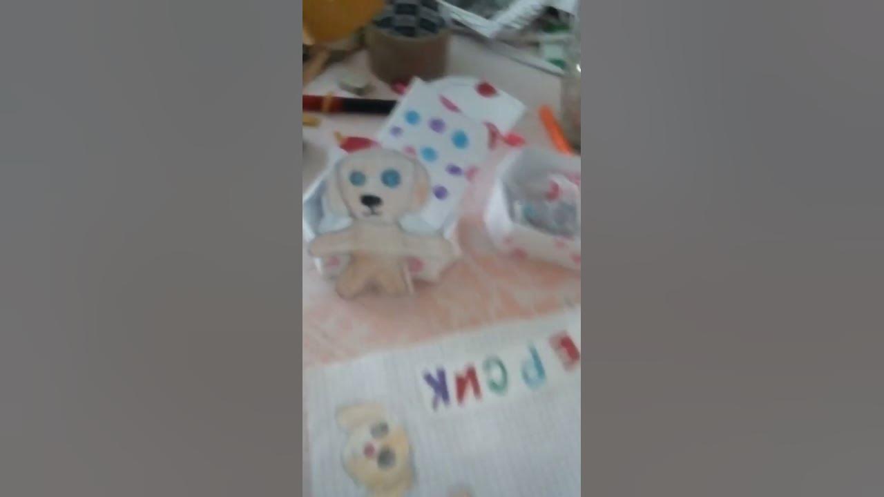 все мои бумажные штучки - YouTube