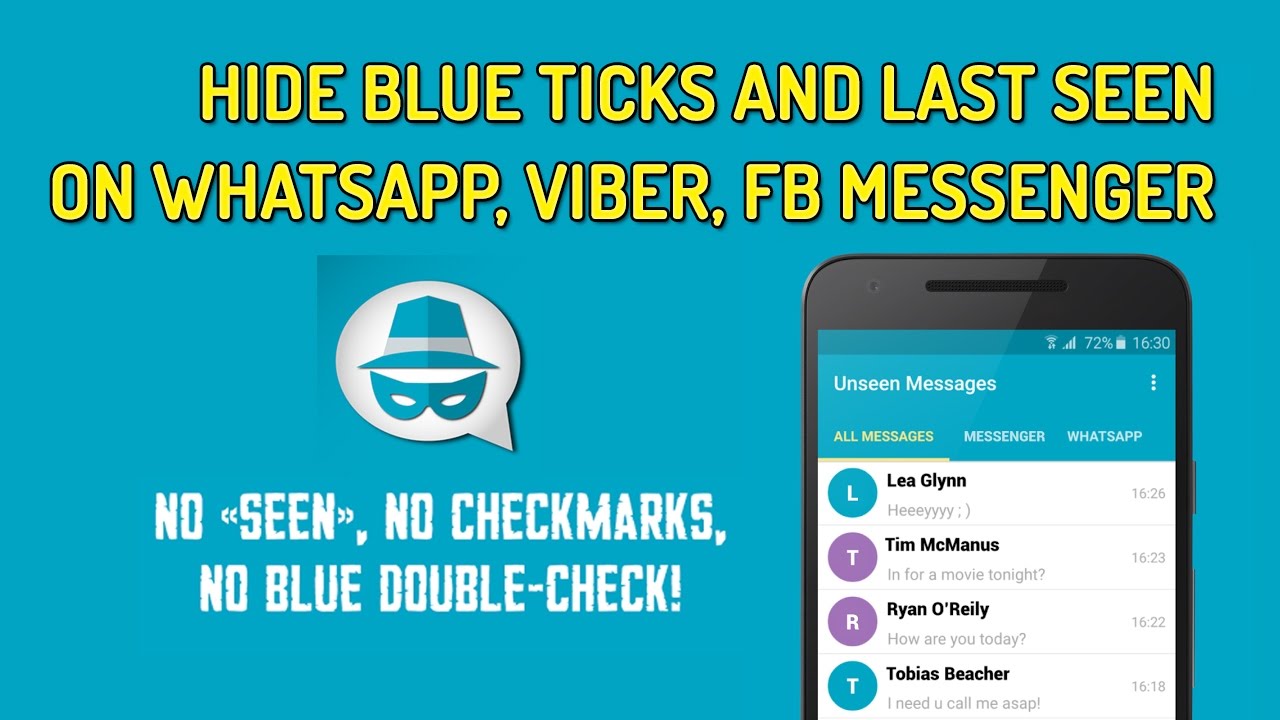 How To Hide Blue Ticks And Last Seen On WhatsApp Viber Facebook