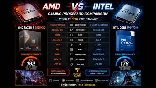 Unique Gaming Processor Video /Latest Gaming CPUs &amp; High FPS Performance