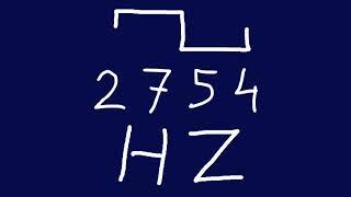 2754 hz square