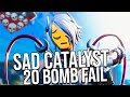 A VERY SAD SOLO CATALYST 20 BOMB FAIL 18 Kills Gameplay - Apex Legends Season 17 Controller Gameplay