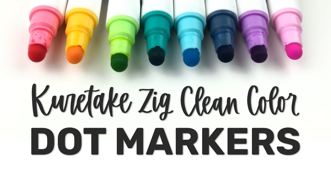 How To Use Clean Color Dot Markers – Poi & Hun