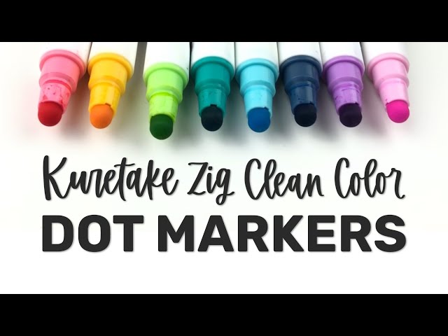 Kuretake Zig Clean Color Dot Marker Sets