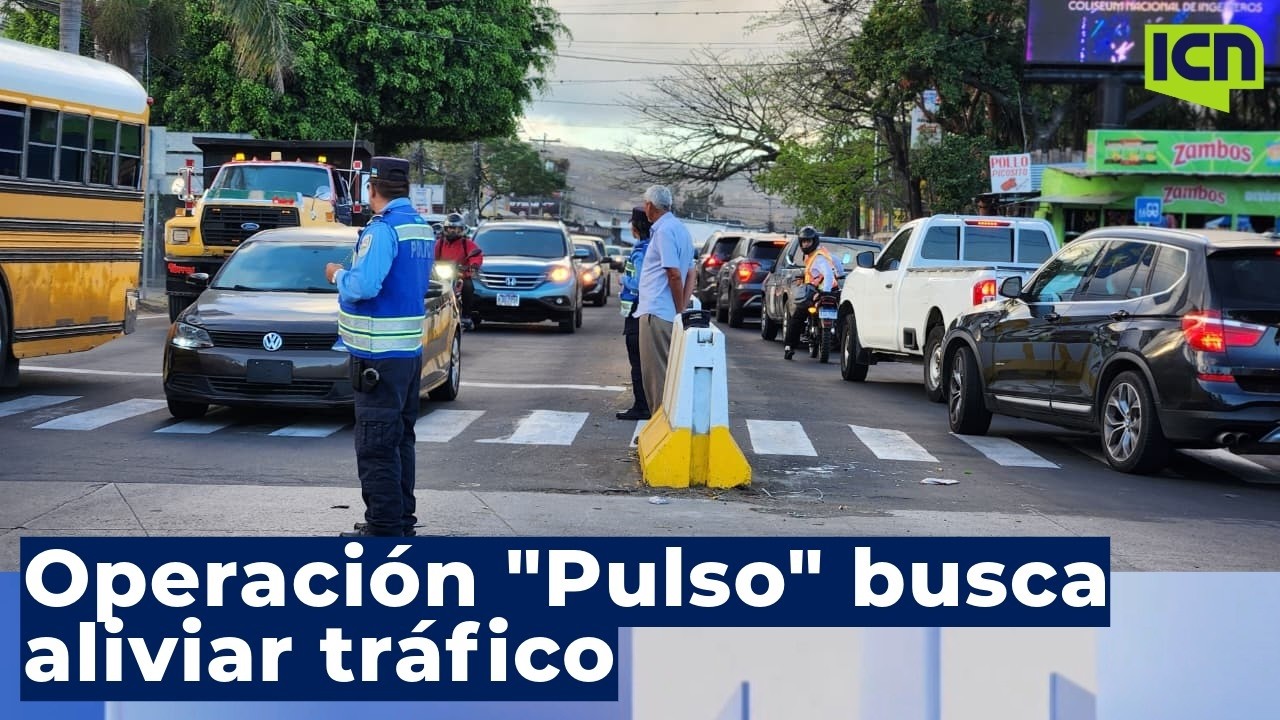 Autoridades lanzan Operación Pulso para aliviar tráfico en la salida al sur de Tegucigalpa