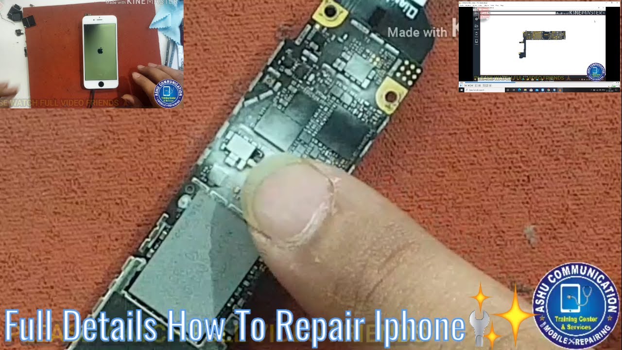 how to repair full short iphone iphone 6 half short solution how to find shorting iphone6,7