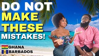 Traveling to Ghana or Barbados? Do NOT make these MISTAKES! Currency, Transportation and Restaurants