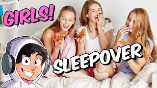 Sneaking Into The All GIRLS Sleepover! (FULL STORY)