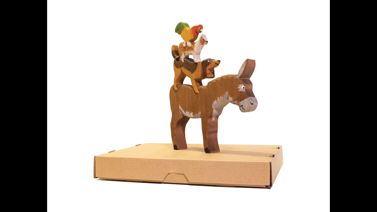 Handmade Wooden Toy The Bremen Town Ians You