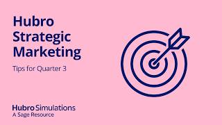 Q3 tips | Hubro Strategic Marketing simulation