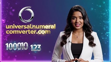 UniversalNumeralConverter – Convert Binary, Decimal, Hex, Octal & Roman Numerals Instantly