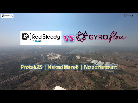 ReelsteadyGo vs Gyroflow 1.0 | Side by side comparison - video from Whoopmasters India