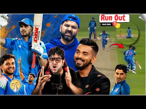 KL Rahul Jazbaati Ho Gaya 😂 Gill Superb 84 🔥 Rohit Gill Run Out Scene 😳 Gurbaz 100