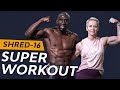 Intense 16 Min Full Body FAT BURNING Workout - No Equipment Needed