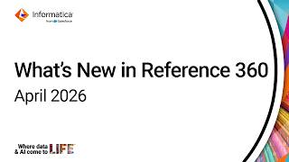 What's New in Reference 360 - April 2026