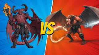 Pit Fiend vs Balor: After 900 Battle Simulations Who's the Winner?
