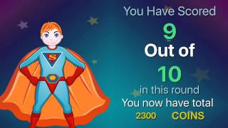 Geography of the United States of America: Map Learning and Quiz Game for Kids Lite app video demo screenshot 1