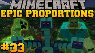 Minecraft: Epic Proportions - Ender Dragon Battle! - Episode 33 (S2 Modded Survival)