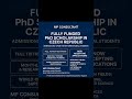 Funded PhD Scholarship in the Czech Republic # #Applications are now open#mpconsultant