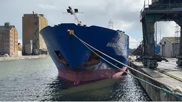 120925 Margot and Eems Delf in #Sharpness #freighter #Shipping #aonb