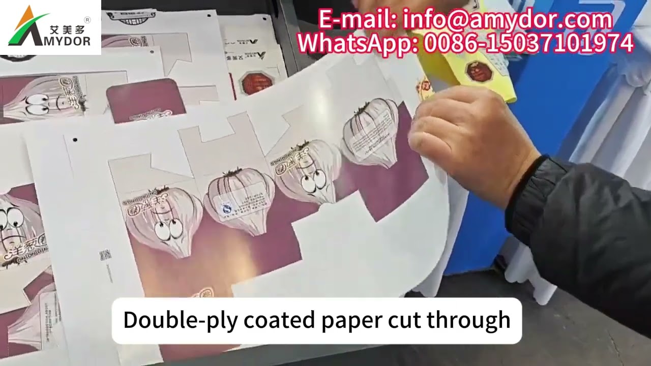 Digital Gift Box Digital Flatbed Die Cutter, Automatic Single Label Die Cutting Machine