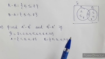 Set Theory-7 / Relative Complement